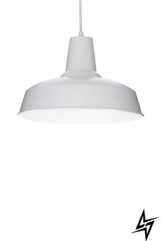 Подвесной светильник Ideal Lux Moby 102047 белый E27 фото