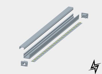 LED-профіль ALUMLED з розсіювачем 2м LP10071_2 фото