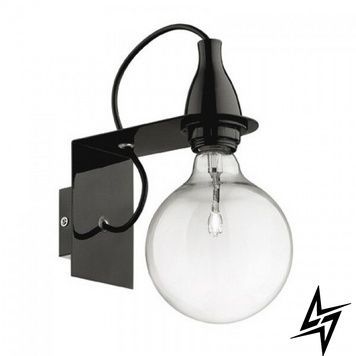 Бра настенное декоративное Ideal Lux Minimal Ap1 Nero 45214 фото