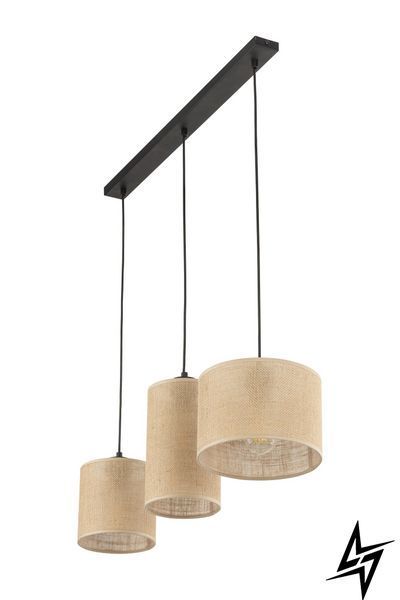 Люстра TK Lighting Juta 4954 чорна 3&times;E27 4954 фото