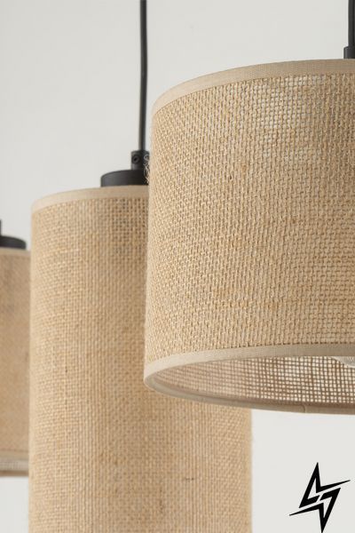 Люстра TK Lighting Juta 4954 чорна 3&times;E27 4954 фото