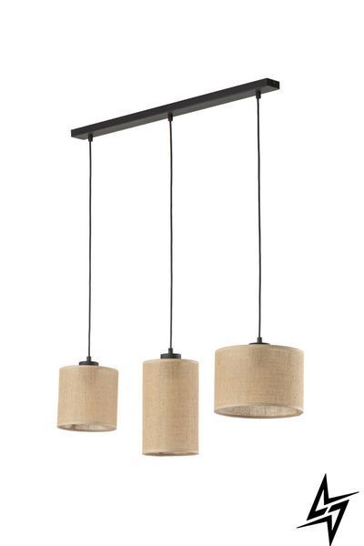 Люстра TK Lighting Juta 4954 чорна 3&times;E27 4954 фото
