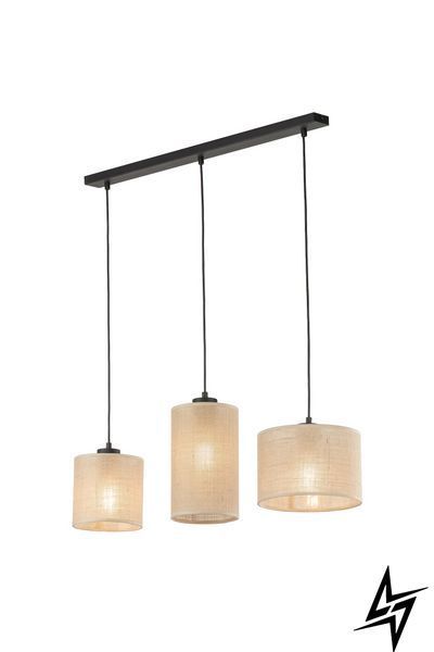 Люстра TK Lighting Juta 4954 чорна 3&times;E27 4954 фото