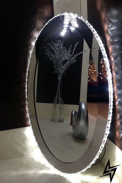 Зеркало с подсветкой Eglo Toneria 93948 74587 фото в живую, фото в дизайне интерьера