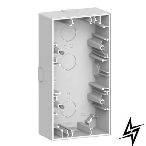 Монтажная коробка Schneider Electric MEG4024-6535 Merten D-Life, белая, глянцевая MEG4024-6535 фото