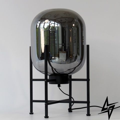 Настільна лампа Friendlylight Glass Oval FL8019 димчаста E27 FL8019 фото