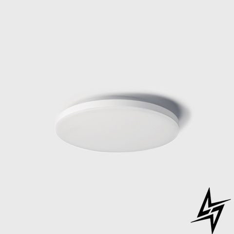 LTX 02.3039.24.930/940.WH Накладний стельовий світильник BRIGHT M, D300мм, H39мм, LED 24W(1610Lm)/18W(1260Lm)/10W(700Lm), 3000K/4000K, CRI>90, 220V-240V, IP20, опаловий, білий фото