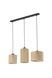 Люстра TK Lighting Juta 4954 чорна 3&times;E27 4954 - зображення 1