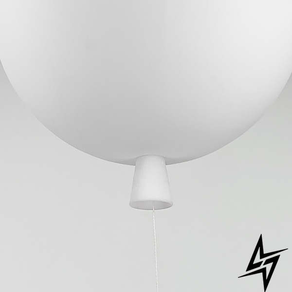 Підвісний світильник Balloon білий LE37875 1xE27 30см Білий SGJ 14 WT фото наживо, фото в дизайні інтер'єру