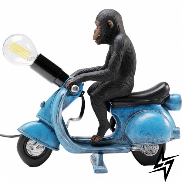 Настольный светильник Monkey Road Trip S23-38564 24,5x23,5x10см 54846 фото в живую, фото в дизайне интерьера