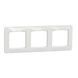 3-постовая рамка Schneider Electric SDD311803 Sedna Design, белая, пластик SDD311803 - изображение 1