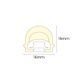 Термостійкий гнучкий неон COLORS Sauna 24V IP67 5W 165Lm 1600K 5м ANT1615-EW - зображення 2