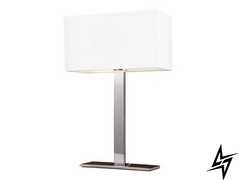 Декоративная настольная лампа Azzardo Martens Table White AZ1527 15914 фото в живую, фото в дизайне интерьера