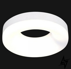 Потолочный светильник AZ0336 Azzardo Ring LC2310-1B-WH  фото в живую, фото в дизайне интерьера