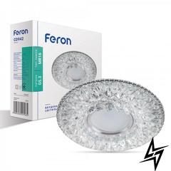 Врезной точечный светильник Feron 32655 Cd942  фото в живую, фото в дизайне интерьера