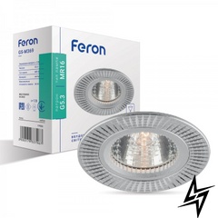Врезной точечный светильник Feron 17933 Gs-M369  фото в живую, фото в дизайне интерьера