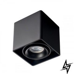 Накладний точковий світильник Zarlight Fashion 03367B Чорний GU10 IP20 50Вт  фото наживо, фото в дизайні інтер'єру