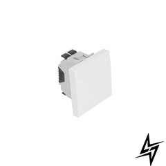 Выключатель Quadro45 1-кл 2-мод Белый мат 45011 SBM Efapel фото