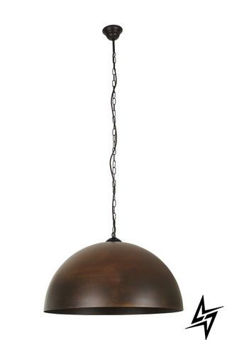 Люстра Nowodvorski Hemisphere Rust 6368 на 1 лампу E27, коричнева, 130 &times; 50 см фото