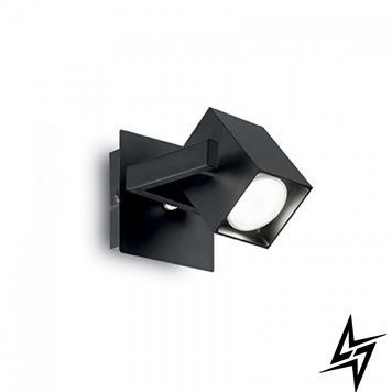 Точечный накладной светильник Ideal Lux Mouse Ap1 Nero 73569 фото