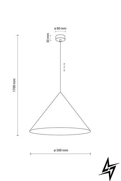 Подвесной светильник TK Lighting Cono 10059 черный E27 10059 фото