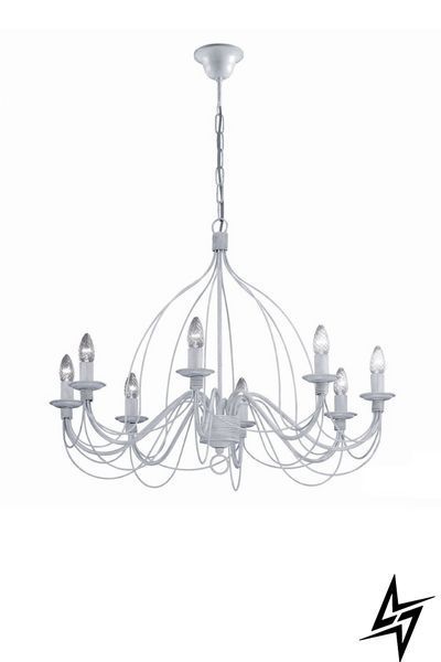 Люстра-свічки Ideal Lux 005898 Corte Sp8 Bianco фото