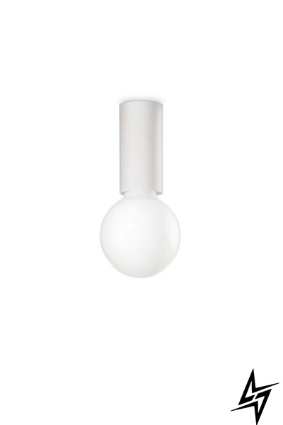 Точечный накладной светильник Ideal Lux Petit Pl1 Bianco 232966 43213 фото в живую, фото в дизайне интерьера