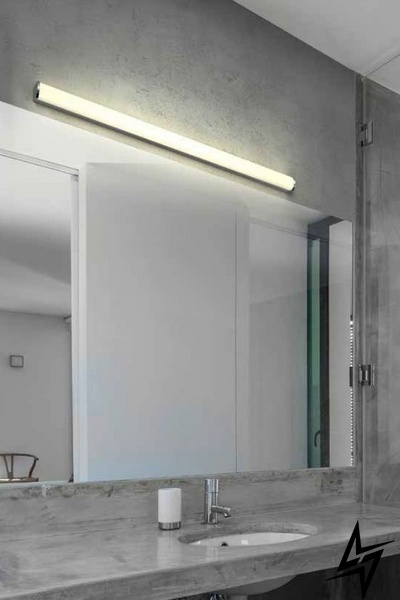 Подсветка для ванной Azzardo Petra 120 Ch AZ2470 ЛЕД 16032 фото в живую, фото в дизайне интерьера
