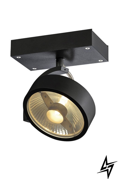 Точечный накладной светильник SLV Kalu Qpar111 1000702 98697 фото в живую, фото в дизайне интерьера