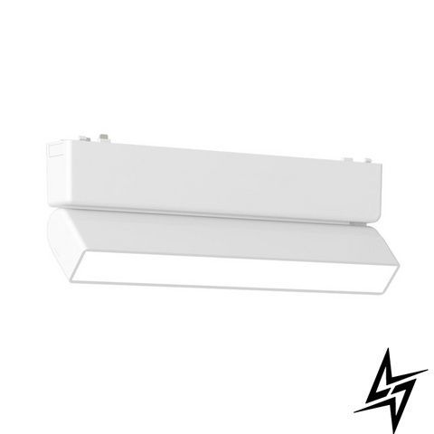 Поворотный трековый светильник Slim L230 10W 4000K 900Lm 150&deg; 48V Белый фото