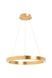 Люстра Zumaline Carlo PL200910-600-GD LED 50 Вт, золота, &Oslash;60 &times; 200 см - зображення 1