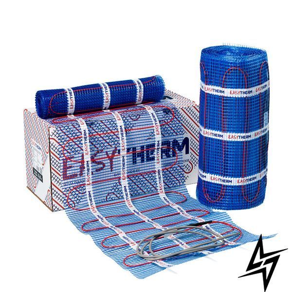 Нагрівальний мат двожильний Easytherm EM 1.00, 1 м. кв., 200 Вт, 200 Вт/м&sup2; фото