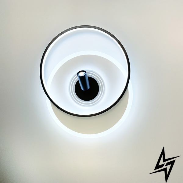 Потолочная дизайнерская люстра LED LE25433 1xGU10 30W 3000-6000K 40x9x50см Белый MJ 50-500 BK+WT фото в живую, фото в дизайне интерьера