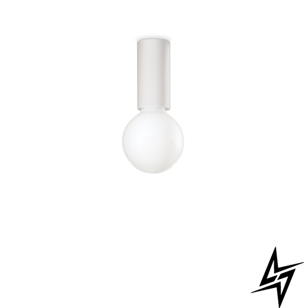 Точечный накладной светильник Ideal Lux Petit Pl1 Bianco 232966 43213 фото в живую, фото в дизайне интерьера