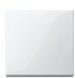 Одинарная клавиша Schneider Electric MTN432125 Merten System M, белая, глянцевая, IP20 MTN432125 - изображение 1
