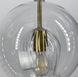 Подвесной светильник с прозрачным двойным плафоном LE26283 25x25см Прозрачный/Прозрачный AO 264 фото в дизайне интерьера, фото в живую 6/9
