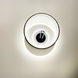 Потолочная дизайнерская люстра LED LE25433 1xGU10 30W 3000-6000K 40x9x50см Белый MJ 50-500 BK+WT фото в дизайне интерьера, фото в живую 3/7