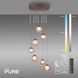 Paul Neuhaus Pure Popup 2587-97 Люстра LED 3W 1600Lm 2200-5000K Коричневий - зображення 6