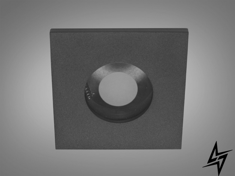 Влагозащищенный точечный светильник Alumo D23-31476 Черный QXL-1773-S-BK-1 фото в живую, фото в дизайне интерьера