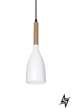 Підвісний світильник Ideal Lux 110745 Manhattan Sp1 Bianco фото
