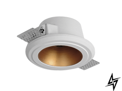 Гипсовый светильник точечный Viokef FLAME 4209800  фото в живую, фото в дизайне интерьера