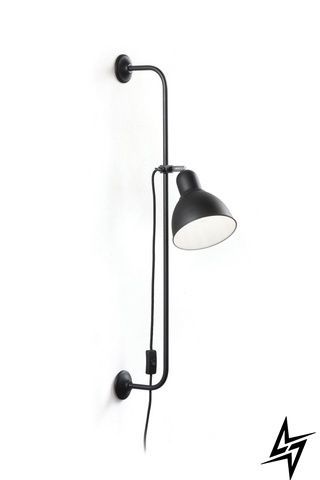 Настінне бра Ideal Lux Shower 179643 чорне E27 фото