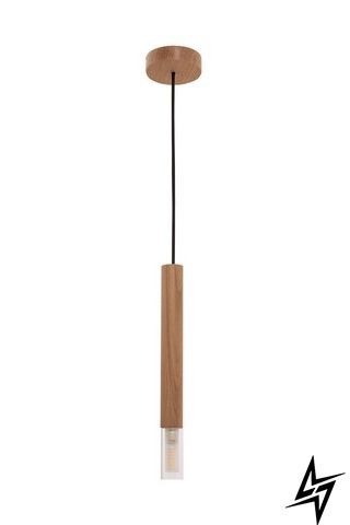 Подвесной светильник Zumaline Madera 8620103 коричневый G9 фото