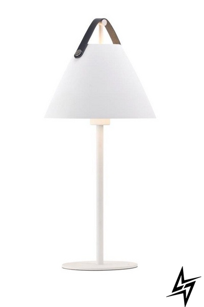 Декоративна настільна лампа Nordlux Strap 46205001 22702 фото наживо, фото в дизайні інтер'єру