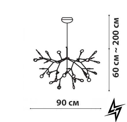 Люстра Friendlylight Petals FL5087 медь 13 Вт 3000 K FL5087 фото