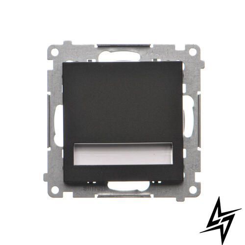 Встраиваемый LED-ориентир Simon TOS3K.01/149 55, черный матовый, 230 В TOS3K.01/149 фото