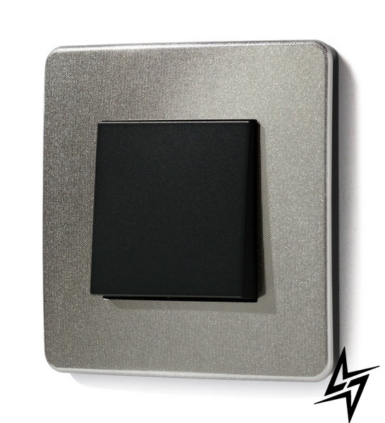 Однопостовая рамка Unica New Studio Metal NU280252 бронза/антрацит Schneider Electric фото