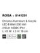 Стельовий світильник Nova luce Rosa 8141291 LED  фото в дизайні інтер'єру, фото наживо 4/5