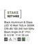 Грунтовый светильник Nova Luce Stake 9271492 черный 10 Вт 2700 K IP65 9271492 - изображение 4