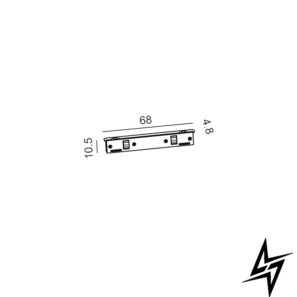 Компонент трекової системи LTX PICO_LINE TRACK S 16.SLE00.BK чорний 16.SLE00.BK фото